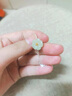 傾愛銀耳釘和田玉耳環(huán)女925銀耳飾復(fù)古流蘇耳墜生日禮物送女友 蝶戀花和田玉銀耳釘 曬單實(shí)拍圖