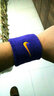 耐克（NIKE）籃球網(wǎng)球羽毛球吸汗護(hù)腕運(yùn)動(dòng)跑步吸汗護(hù)腕帶兩只裝男女護(hù)手腕 紫色NNN04512OS 兩只裝 曬單實(shí)拍圖