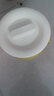 茶花（CHAHUA）塑料痰盂尿桶尿盆兒童尿壺坐便器加厚帶蓋嬰兒便盆男女寶寶馬桶 新品黃色帶清潔刷 曬單實(shí)拍圖