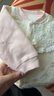 嬰兒衣服夾棉哈衣爬服春秋冬季女寶寶連體衣外出服棉服薄棉衣外穿 大蝴蝶結(jié)粉色 40克棉 73cm 曬單實(shí)拍圖