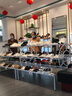 唐傲服裝店貨架展示架中島架包包展柜多層包架鞋架童裝展架創(chuàng  )意流水臺 加厚版白色長(cháng)150*寬105*高度100 曬單實(shí)拍圖