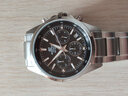 卡西歐（CASIO） 卡西歐(CASIO)男士手表 休閑商務(wù)防水腕表 黑盤(pán)鋼帶EFR-527D-1A 曬單實(shí)拍圖