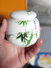 杰藝 陶瓷迷你茶葉罐 帶蓋小號密封茶罐 鐵觀音普洱茶紅茶裝茶盒 便攜旅行家用防潮儲茶罐 陶瓷小茶葉罐1# 曬單實(shí)拍圖