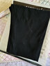 馬提尼休閑褲男士修身秋冬上班男裝彈力潮時(shí)尚舒適工裝直筒商務(wù)長(cháng)褲子男 黑色常規 33 曬單實(shí)拍圖