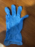 烏斯京 一次性手套食品級橡膠手套加厚美容烘焙餐飲廚房透明小龍蝦手套 食品級藍色合成（碼數隨機）50只 中碼 曬單實(shí)拍圖