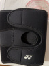 YONEX尤尼克斯护膝男女羽毛球跑步健身半月板运动加压护膝夏季薄款透气 MPS80SK  可调节护膝  单只装 M（膝盖周长33-36cm） 实拍图