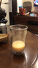 禾艾蘇（heisou） 雙層玻璃杯耐熱水杯辦公杯學生杯牛奶杯咖啡杯帶把喝水杯子350ml 曬單實拍圖