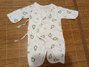 俏貝熊 新生兒衣服純棉春秋季嬰兒連體系帶初生幼兒0-6個(gè)月寶寶蝴蝶衣 夏季薄款-小狐貍（網(wǎng)眼） 59cm 曬單實(shí)拍圖