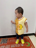 wua.wua嬰兒馬甲春秋防溫差新生兒衣服夾棉保暖寶寶秋冬背心兒童0-2歲 小黃鴨【保暖 15-23度】 90 (適合12-18月/體重20-26斤) 曬單實(shí)拍圖