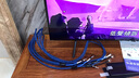 YYAUDIO楊陽發(fā)燒級7N單晶銅喇叭線香蕉頭對Y插主音箱線HiFi音頻線音響功放連接線 音響線喇叭線【香蕉頭對Y插頭】1對 3.5米 曬單實(shí)拍圖