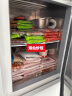 德玛仕（DEMASHI）四门六门冰箱保鲜柜冷藏冷冻双温立式厨房冰柜四开门冰箱商用后厨用冰柜 【-18℃豪华款】900L双温上冷冻 实拍图