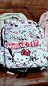 星期四（THURSDAY）hellokitty書(shū)包小初高中女生大學(xué)生雙肩背包可愛(ài)凱蒂貓高顏值小眾 白色kitty雙肩包 曬單實(shí)拍圖