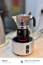 比樂(lè )蒂（Bialetti）MINO2.0手搖磨豆機 摩卡壺專(zhuān)用意式咖啡手動(dòng)七芯研磨便攜咖啡器具 灰色磨豆機+雙閥2杯份+電陶爐 曬單實(shí)拍圖
