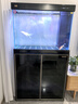 森森（SUNSUN）魚(yú)缸大型客廳家用生態(tài)金魚(yú)缸玻璃底過(guò)濾免換水水族箱 0.8米長(cháng)【透視黑】金麟高端系列 曬單實(shí)拍圖