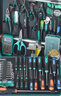 寶工（Pro'sKit）PK-1900NH 專(zhuān)業(yè)電子 電工維修工具套裝 螺絲刀萬(wàn)用表工具組(63件) 曬單實(shí)拍圖