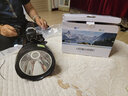 翰光398手電筒強光超氙氣手提充電式探照燈遠射王LED5000戶外釣魚裝備 398黑色外殼-白光（配側(cè)燈） 曬單實拍圖