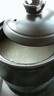 德寶尚家 砂鍋燉鍋家用燃?xì)?煲仔飯專(zhuān)用鍋 煲湯鍋 陶瓷煲 陶瓷鍋 沙鍋湯煲 耐高溫大小號(hào) 黑色 2.5L【適用1-3人】 曬單實(shí)拍圖