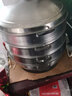 京臣商用不銹鋼蒸鍋插電家用電蒸籠蒸饅頭包子大容量電蒸籠食堂蒸鍋 一代干燒自動(dòng)斷電 3層 47cm 曬單實(shí)拍圖