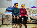 俞兆林媽媽裝老年人衣服奶奶春秋套裝女中襯衫上衣開(kāi)衫母親節(jié)禮物6070歲 酒紅色衣服+褲子（套裝）066款 4XL 建議130-145斤 曬單實(shí)拍圖