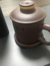 鮑鼎泰 紫砂杯老紫泥黃金段泥雙色手工制作 內膽過(guò)濾四件套茶杯商務(wù)禮盒 忘塵 曬單實(shí)拍圖