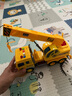 文藝吊車(chē)起重機大號工程車(chē)吊機汽車(chē)模型大吊車(chē)寶寶兒童玩具車(chē)男孩3歲 音樂(lè )故事吊車(chē)310E 曬單實(shí)拍圖
