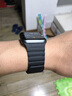 LAZYODD適用蘋(píng)果手表11代表帶Apple watch9/8/7/6/SE/5/4皮質(zhì)回環(huán)表帶iwatchS10表帶ultra/SE磁吸回環(huán)表帶 黑色 46MM表盤(pán)【適用·新11代iwatch】 曬單實(shí)拍圖