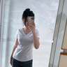 山朵棉黑色v領(lǐng)t恤女短袖春夏季大領(lǐng)口百搭修身正肩打底上衣潮2024年新款 白色 L 【推薦96-108斤】 曬單實(shí)拍圖