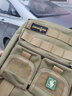 51783 戶外戰(zhàn)術(shù)單肩包 男士軍迷斜挎包便攜背包手機鑰匙包執(zhí)勤包 狼棕色 曬單實拍圖