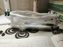 伊東良品 透明網(wǎng)紗筆袋 大容量文具考試便攜用筆袋簡(jiǎn)約透明筆袋 白色小號-單層 曬單實(shí)拍圖