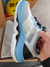 紅蜻蜓潮流休閑運動(dòng)鞋情侶款厚底戶(hù)外休閑鞋耐磨健步鞋【潮流輕戶(hù)外】 白/藍色 40 曬單實(shí)拍圖