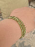 歐梵洛橄欖石三圈手鏈 3毫米多層手串 清透女款5A級 圖片色 曬單實(shí)拍圖