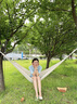 思凱樂(lè )戶(hù)外吊床防側翻雙人帶桿公園野營(yíng)秋千專(zhuān)業(yè)戶(hù)外露營(yíng)便攜吊床 藍色-帶桿【承重500斤】 JM 曬單實(shí)拍圖