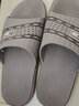 潮路思新款情侶夏季男女士大碼47加肥加厚48涼拖居家加大號四季塑料拖鞋 灰色-1111 48 適合44-45腳 曬單實(shí)拍圖