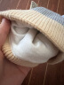 图涂丫宝宝婴儿帽子秋冬季防风护耳1-3岁2男女儿童毛线保暖加绒6-12个月 水灰（纯棉内衬） （单帽）小码建议0-12个月 实拍图