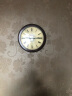 凯恩斯（KAIENSI） 大厅欧式挂表美式圆形家用实木创意钟表时钟挂钟客厅装饰大号 6010橡木色罗马盘【40厘米】 实拍图