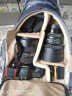 宝罗 相机包 M50单肩包m6三角包 摄影包800d单反包 适用佳能尼康微单轻便小两用双肩200D2 BL-1301二代大号迷彩色 实拍图