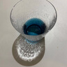 karphome卡普家居日本進(jìn)口威士忌酒杯冰裂紋玻璃杯手工星空杯家用冷水杯子 暗夜藍(lán)（260ML） 曬單實(shí)拍圖