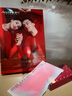 意芬本命年女內衣套裝保暖男士純棉馬年禮物紅色男裝全套衣服秋衣秋褲 男（福字套裝+襪子1對+內褲1條） L 曬單實(shí)拍圖