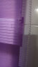 娜家 定制卷帘窗帘升降遮光卧室阳台卫生间厨房防水免打孔百叶窗帘 经典配置深紫色B115 实拍图