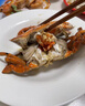 全母3只1.2斤】嘗鮮價(jià)海捕小膏蟹紅鱘鮮活母蟹青蟹野生紅膏蟹海蟹 3只共1.2斤，單只0.4斤左右一只 青色 曬單實(shí)拍圖