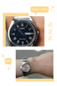 卡西歐(CASIO)對表 皮帶簡約百搭情侶手表一對 MTP-V006D-1B/LTP-1241D-4A 曬單實(shí)拍圖