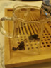HITOMI 耐高溫玻璃茶壺不銹鋼過濾泡茶壺泡茶器耐熱玻璃功夫茶具套裝 四方壺中號500ML（送2小杯） 曬單實拍圖