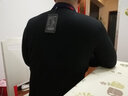 花花公子加厚毛衣男士羊毛衫保暖上衣線(xiàn)衣百搭假兩件翻領(lǐng)針織T恤爸爸男裝 灰色82295 加厚 L (170) 曬單實(shí)拍圖