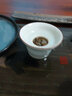 祥業(yè)功夫茶具茶漏茶濾泡茶過濾器網(wǎng)汝窯陶瓷茶過濾玻璃茶海公道杯配件 黃汝窯藤福茶漏組 曬單實拍圖