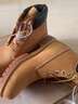 添柏嵐（Timberland）[徐明浩同款]男女同款經(jīng)典黃靴/新款輕量防水靴10061 10061W/小麥色 TB0 僅批次不同 43.5 鞋內長(cháng)：27.5cm 曬單實(shí)拍圖