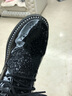 ELPA 兒童皮鞋男童英倫風(fēng)禮服鞋子男童小西裝演出服皮鞋新款系帶鞋 亮片雕花黑色 33碼 內長(cháng)21.1cm 曬單實(shí)拍圖