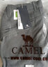 駱駝（CAMEL）男裝 休閑褲男冬季搖粒絨加厚保暖修身直筒褲子 幻影黑 L 曬單實(shí)拍圖