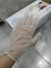 乌斯京一次性手套PVC食品级实验室美容清洁烘焙餐饮厨房手套100只 XL码 实拍图