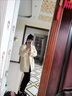 BMOI感小香風(fēng)長(cháng)袖西裝外套女春秋裝2025設計感小眾中長(cháng)款西服上衣 米杏色 L 【108-120斤】 曬單實(shí)拍圖