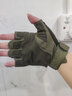 卡帝樂(lè )鱷魚(yú)戰術(shù)手套男戶(hù)外運動(dòng)騎行半指手套耐磨防滑軍迷摩托車(chē)訓練防護攀登 ST36軍綠色 M 曬單實(shí)拍圖